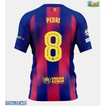 Barcelona Pedri Gonzalez #8 Hjemmedrakt 2025-26 Kortermet